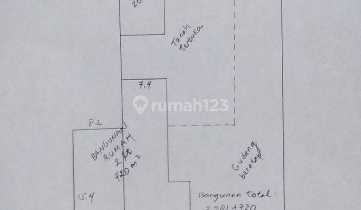 Tanah &amp; Bangunan Rumah Toko Parujakan / Pekalipan Cirebon 2