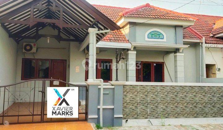 Rumah luas siap huni dalam cluster Deltasari baru waru 1