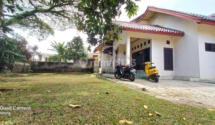 Dijual Rumah dengan Pekarangan Luas di Kademangan Setu Bsd 1