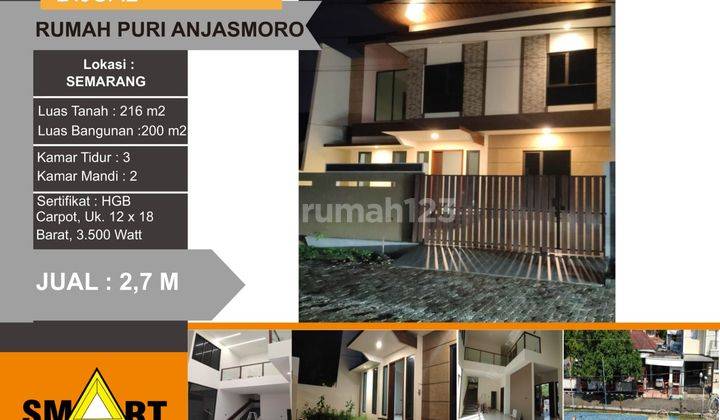 Rumah Baru bagus Puri anjasmoro dekat bandara 2