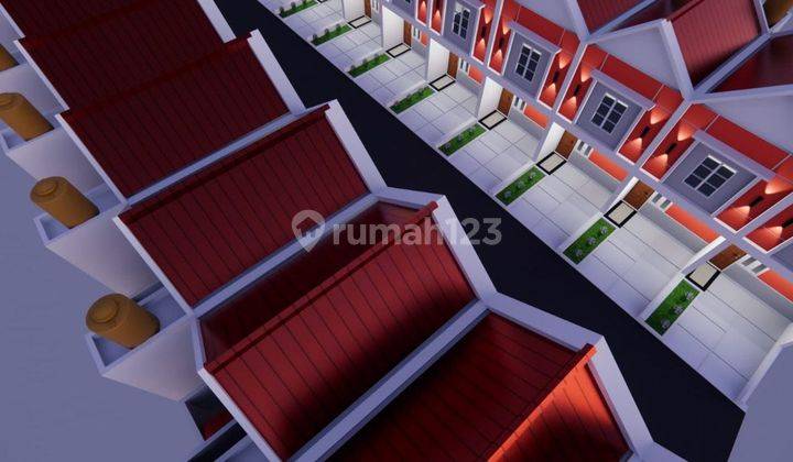 Rumah 2 Lantai Cimanggis Depok 10 Menit Tol Cijago 6 Menit ke Jalan Raya Jakarta Bogor 2