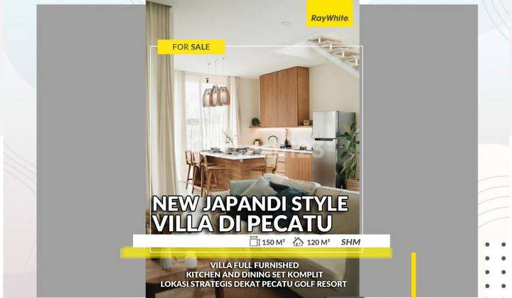 New Japandi Style Villa di Pecatu 1