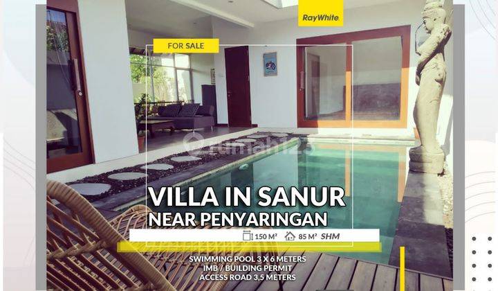 Villa For Sale Near Penyaringan Sanur 1