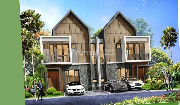 Rumah Murah Brand New Cluster Pondok Indah Strategis Ke Tol Jorr 1