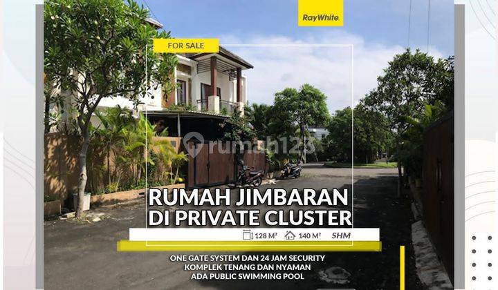 For Sale Rumah 2 Lantai Private Cluster di Jimbaran 1