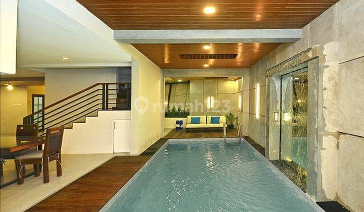 Jual Rumah Villa Dago harga 3,7 M Nego private pool 1