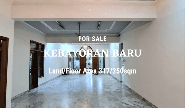 Dijual / Disewa Rumah di Kebayoran Baru 1