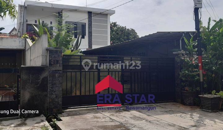 Rumah harga turun di tengah kota dgn lingkungan tenang di Matraman Jaktim 1