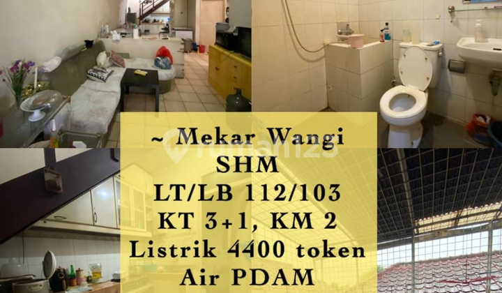 Jual Rumah Minimalis Mekar Wangi Terawat Jual Rumah Minimalis Mekar Wangi Terawat