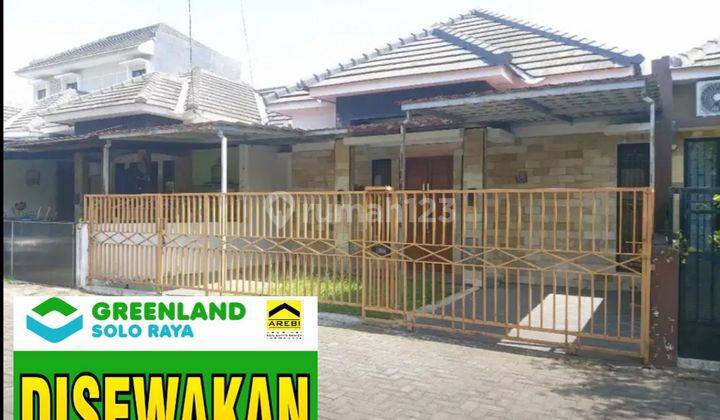 Disewakan Rumah Baru di Perumahan dekat  Solo Baru 1