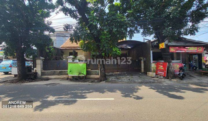 Rumah Lubang Buaya Pinggir Jalan Cocok Untuk Usaha dan Tempat Tinggal 1