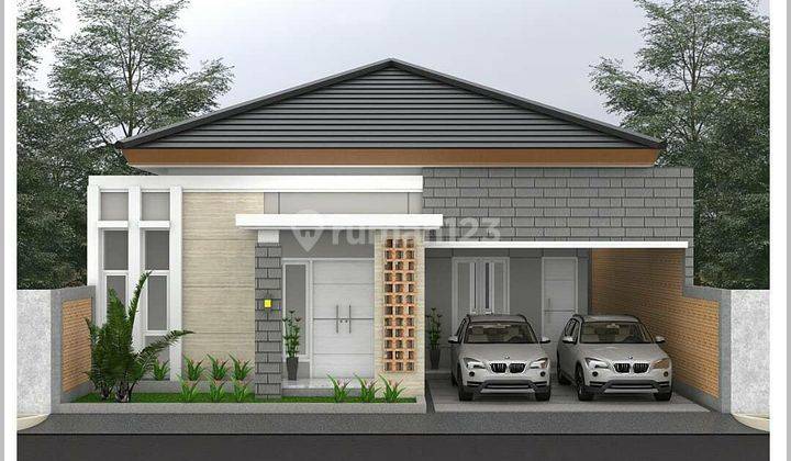 Rumah Mewah Desain Custom Di Cluster Manyaran Semarang 1