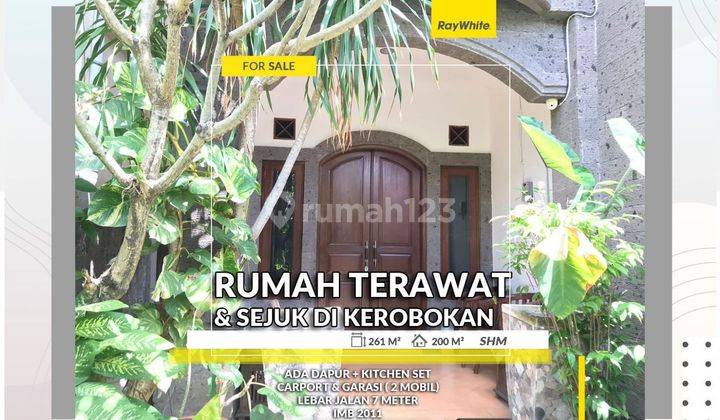 For Sale - Rumah Terawat Sejuk Dan Tenang Di Kerobokan 1