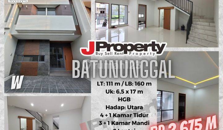 Rumah Baru Minimalis 2 Lantai , 4 Kamar Tidur di Batununggal Bandung1 2