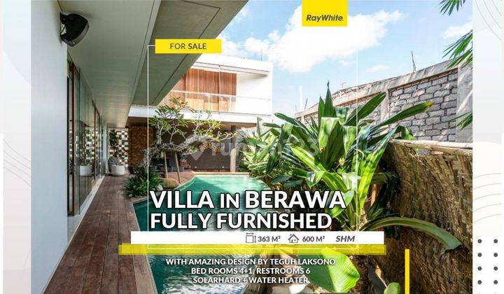 Full Furnished Villa For Sale in Berawa Canggu 1