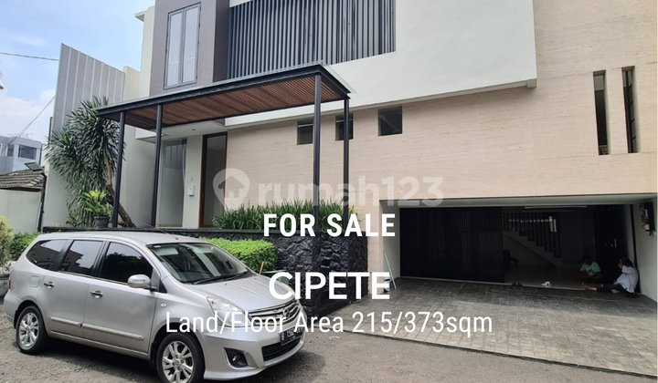 For sale Cipete Modern Tropical Townhouse Private Pool