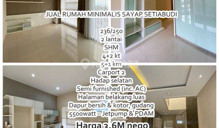 Rumah Minimalis Modern Bagus Banget Di Sayap Setiabudi Bandung 2