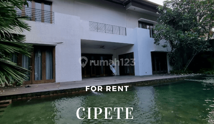 For rent rumah di cipete jaksel 1