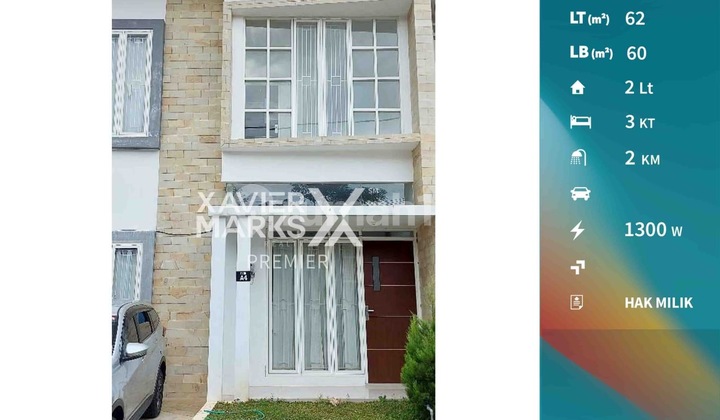 Rumah Minimalis Lingkungan Aman di Blue Saphire Malang