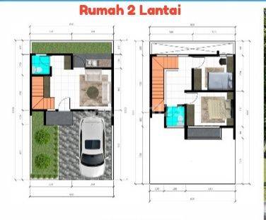 Rumah Murah 2 Lantai Di Kranggan DP 56Juta/Cicilan 3jutaan 2