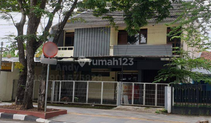 DIJUAL Rumah  tingkat 2 lantai siap pakai posisi pinggir jalan raya Indraprasta, Semarang 1