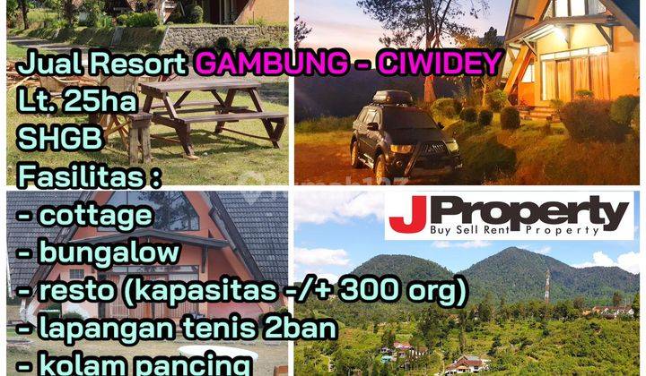 Jual Resort Sejuk Dan Nyaman Gambung Ciwidey  2