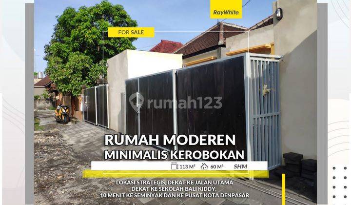 Dijual Rumah Modern Minimalis di Kerobokan  1