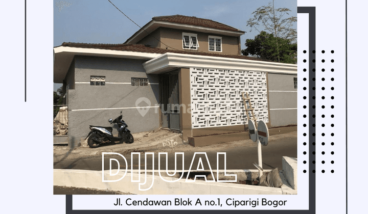 Dijual Rumah Baru Renovasi Ciparigi Bogor, Perumahan Bogor Indah 2