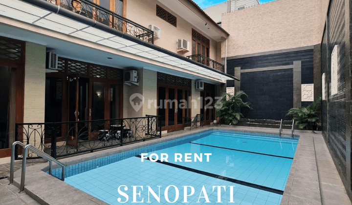 For rent rumah di senopati 1