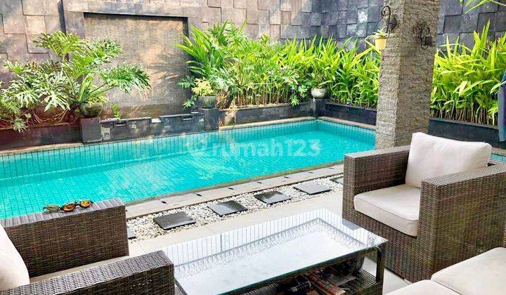 Rumah Virginia Lagoon BSD City Pasti Suka Ada Pool dan Semi Furnish 1