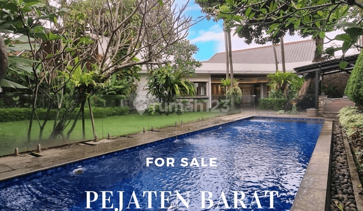 Turun harga rumah modern tropical di pejaten barat 2