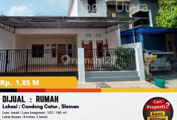 Rumah 2 Lantai dekat Kampus UPN  Condong Catur Sleman Yogyakarta 1