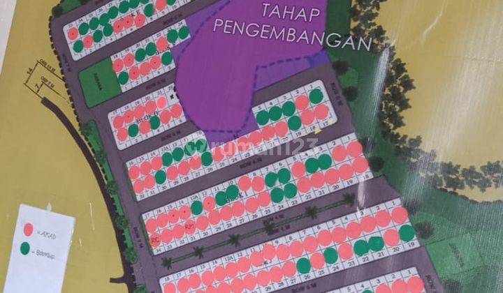 Di jual rumah 1 lantai rumah komersil type 30 /60 1