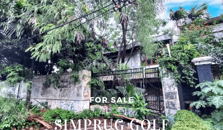 Di Jual rumah tua di simprug Golf jaksel 1