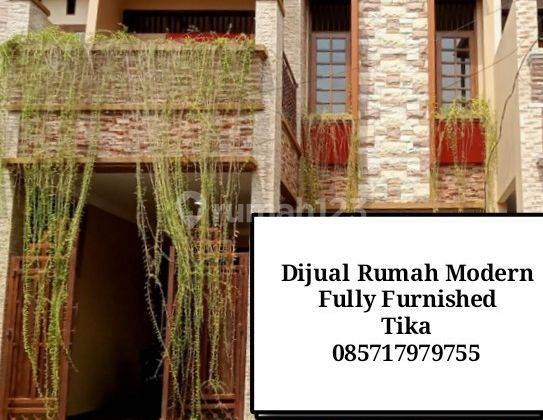 Dijual Rumah Malaka Pondok Kelapa Jaktim Rumah Megah Modern Fully Furnished  1