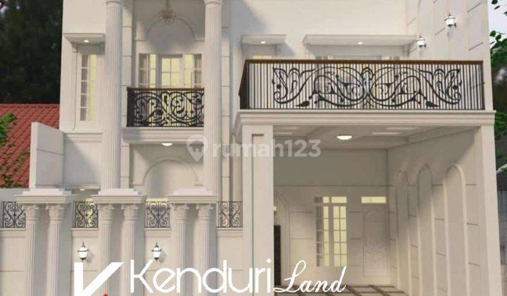  RUMAH MEWAH CLASSIC ELEGAN DALAM CLUSTER AKSES 2MOBIL  JAKSEL 1