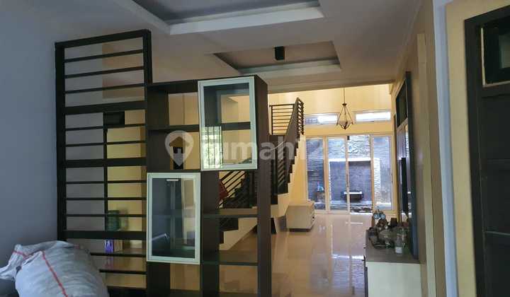 Rumah cibubur 2 lantai ready furnished tanpa dp dekat MRT, LRT, stasiun kereta, pintu toll, halte busway, dan dekat sekolah dan mall bebas banjir