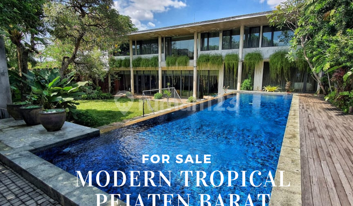 Di jual modern tropical at pejaten barat