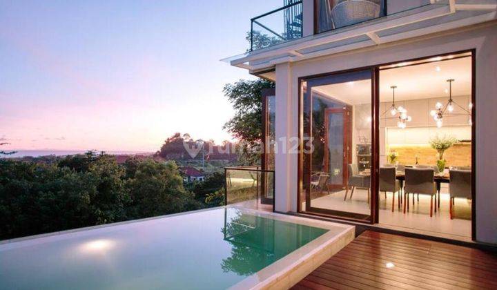 Full Furnished 4 Bedrooms Villa Ungasan With Ocean View 1