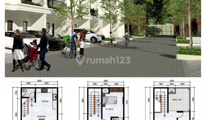 Dijual Rumah Modern Minimalis Vikamas Grand Mediterania 1