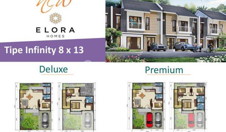 Cluster ELORA selangkah ke Mall summarecon karawang 2