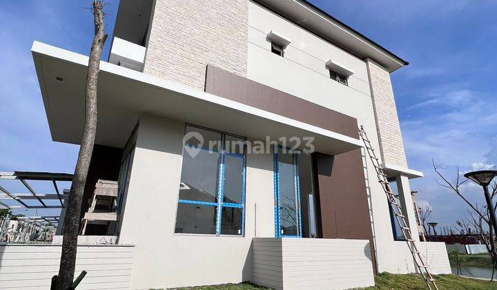 DIJUAL CEPAT RUMAH HOEK MEWAH VIEW DANAU UNIT KHUSUS DI PIK 2. 2