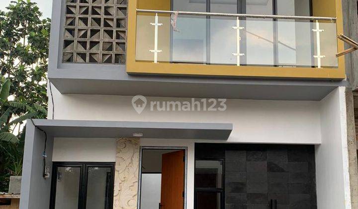 Rumah Murah 2 Lantai Desain Bali Dekat Stasiun Depok 1