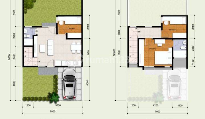 Rumah rapih, bersih terawat, baru, boenos Park BSD City 2