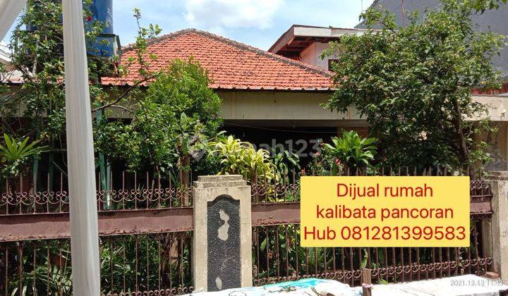 Rumah Kalibata Duren Tiga Jakarta Selatan Murah Njop Luas 300  1