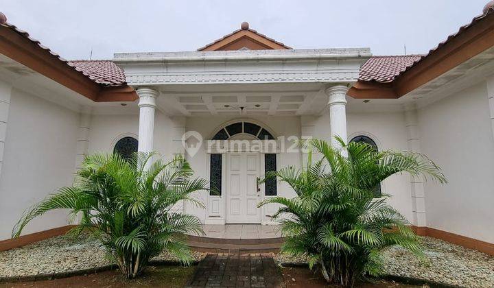 Rumah halaman Luas VILLA cinere mas 2