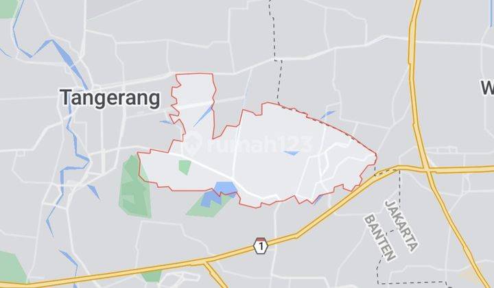 Kavling Sisi Jalan Utama Yg Strategis di Cipondoh Tangerang #DD 1