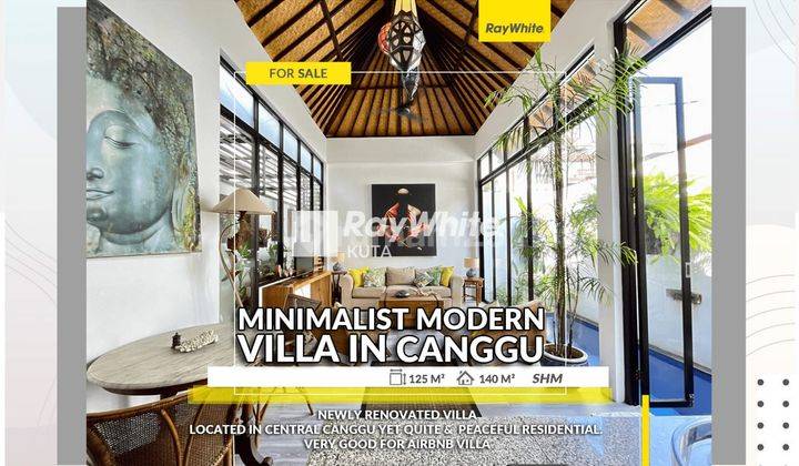 Minimalist Modern Villa in Canggu 1