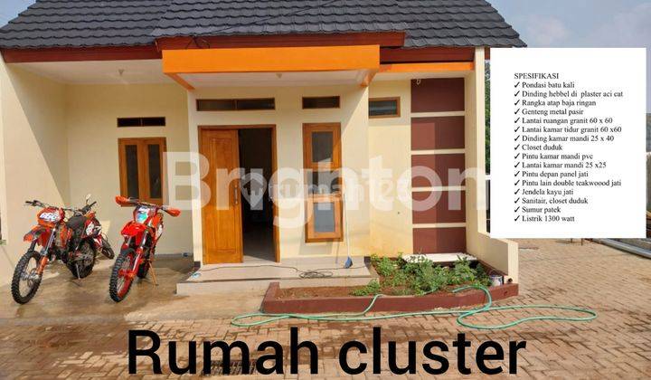 CLUSTER DI TENGAH KOTA DEPOK MURAH DAN MODERN DEKAT SETU STUDIO ALAM TVRI 1