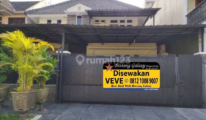 DISEWAKAN RUMAH MEWAH FURNISHED KEMANG PRATAMA 3 BEBAS BANJIR